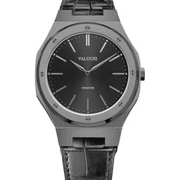 Valuchi Men Dial & Leather Bracelet Style Straps Analogue Watch VT-SIG-GM-21
