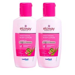 Leeford Set Of 2 Aloevera Moisturizing Body Lotion- 100 ml Each-image-25