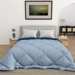 CHICERY Blue Heavy Winter Single Bed Comforter-image-24