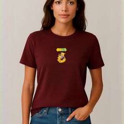 Anikmart Women Printed Pure Cotton T-shirt-picture-39