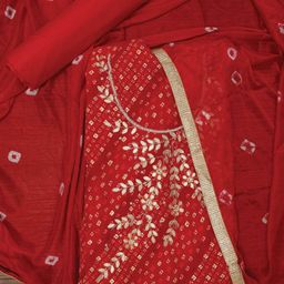 SHADOW & SAINING Embroidered Unstitched Dress Material-picture-13