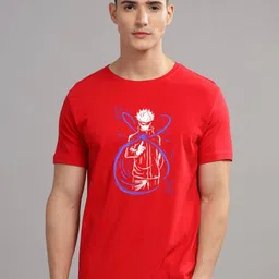 ADRO Men Graphic Printed Graphic Print Others Round Neck Cotton Tshirt-image-101