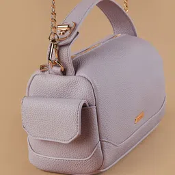 CODE by Lifestyle Women Textured Structured Handheld Bag image 3