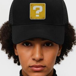 The Tie Hub Unisex Question Mark Logo Cotton Baseball Cap-picture-42