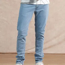 WROGN Men Comfort Tapered Fit Mid-Rise Jeans-image-82