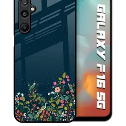 QRIOH Floral Printed Samsung Galaxy F16 5G Back Case Mobile Accessories-picture-0