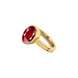 Barmunda Gems Brass Gold Toned Finger Ring with Stone-image-97