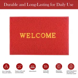 Kuber Industries Pack of 2 Rubber Large Doormats image 3