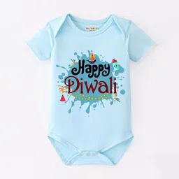 BLUSHES Infants Diwali Printed Pure Cotton Bodysuit-picture-23