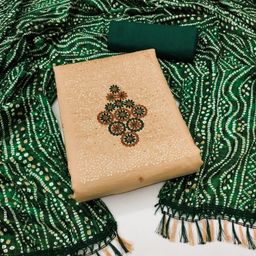 Maroosh Floral Embroidered Sequinned Unstitched Dress Material-image-70