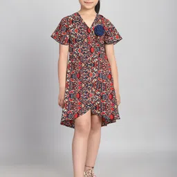 Baawri Floral Print Fit & Flare Dress-picture-46