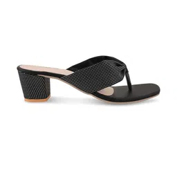 MICHICK Block Sandals with Bows image 4