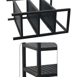Metalsmith Black 3 Layer Rack Organiser image 4