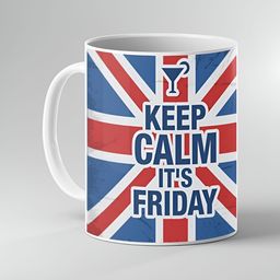 Keviv Multicoloured Text or Slogans Printed Ceramic Glossy Mugs Set of Cups and Mugs-image-86