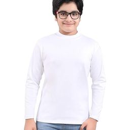 CLOTHIFY Boys White Tshirts-image-56