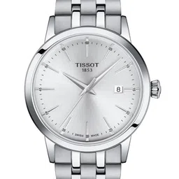 TISSOT Men Dial & Stainless Steel Bracelet Style Straps Analogue Watch T1294101103100-49