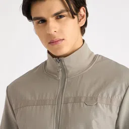Antony Morato Men Mock Collar Front-Open Sweatshirt-picture-1