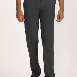Indian Terrain Men Solid Mid-Rise Kansas Trousers-image-60