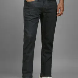 Louis Philippe Jeans Men Mid-Rise Light Fade Cotton Slim Fit Jeans-image-11