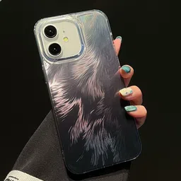 Luxury Kase Abstract Printed iPhone 11 Back Case Mobile Accessories image 1