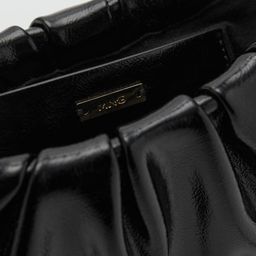 MANGO Quilted Handheld Bag with Non-Detachable Chain Sling Strap image 4