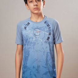 Technosport Boys aw'24 UPF50 Graphic Printed Casual T-shirt-image-90