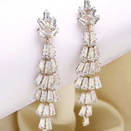 Bohey by KARATCART Contemporary Drop Earrings-17