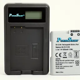 Power Smart Battery and USB LCD Charger for Nikon EN-EL14A EN-EL14 for Nikon D5600 D3400Camera Battery Charger-picture-19