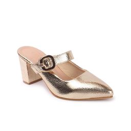 Lavie Embellished Party Block Pumps with Buckles-6