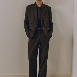 H&M Relaxed Fit Suit Trousers-image-95