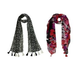 StoleVilla Floral Chiffon Stoles-image-74
