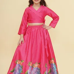 Bitiya by Bhama Girls Ready to Wear Lehenga &-picture-10