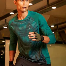 Campus Sutra Men Abstract Printed Round Neck T-shirt-image-78