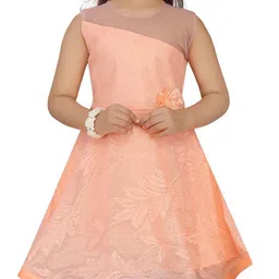 BAESD Print Net Fit & Flare Dress image 2