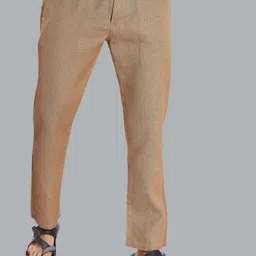 THE BEETEL HOUSE Men Relaxed Straight Fit Regular Trousers-image-39