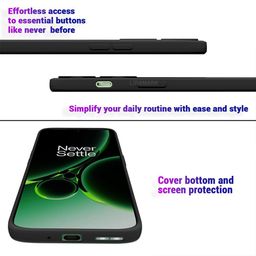 LIRAMARK Solid Oneplus Nord 3 Back Case image 2