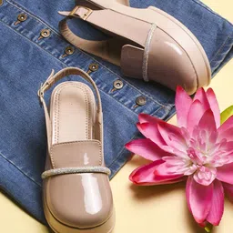 Try Me PU Party Block Mules image 1