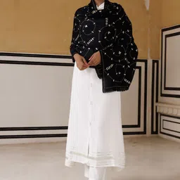 Geroo Luxe Women Embroidered Shawl-image-19