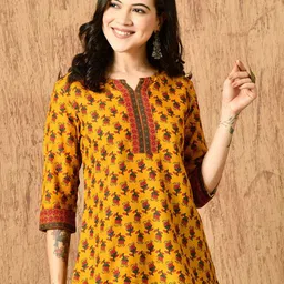 Anouk Rustic Women Ethnic Motifs Printed V-Neck Kurti-picture-31