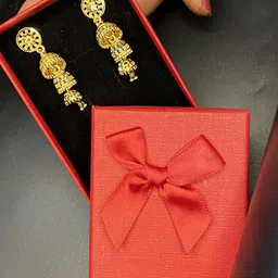 KALAFICIAL Women Gold Earrings-picture-28