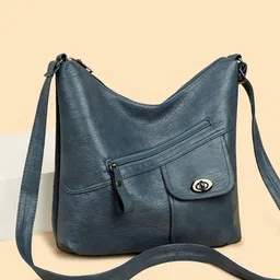 DressBerry PU Structured Sling Bag-17