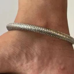 KALAKARI Silver-Plated Afghani Anklet-picture-22