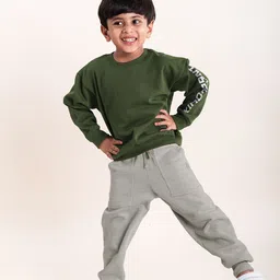KiddoPanti Boys Round Neck Long Sleeves Tracksuits-picture-44