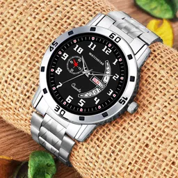 WATCHSTAR Men Dial & Stainless Steel Straps Analogue Watch DD Aveo still BlackWC-picture-44
