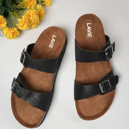 Lavie Women Open Toe Flats with Buckles-10