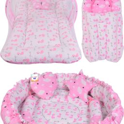 Cotton Baby Bed Sized Bedding Set-image-26