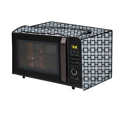 The Furnishing Tree PVC Waterproof Microwave Oven Cover Compatible for 20 L Grill 20PG4S Lattice Pa-picture-27