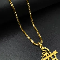 CHARMS Unisex Gold Gold-Plated Alloy Pendant-picture-10