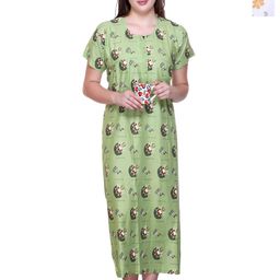 TRUDO Printed Maxi Nightdress-image-35