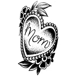 ORDERSHOCK Mom Waterproof Temporary Body Tattoo-picture-3